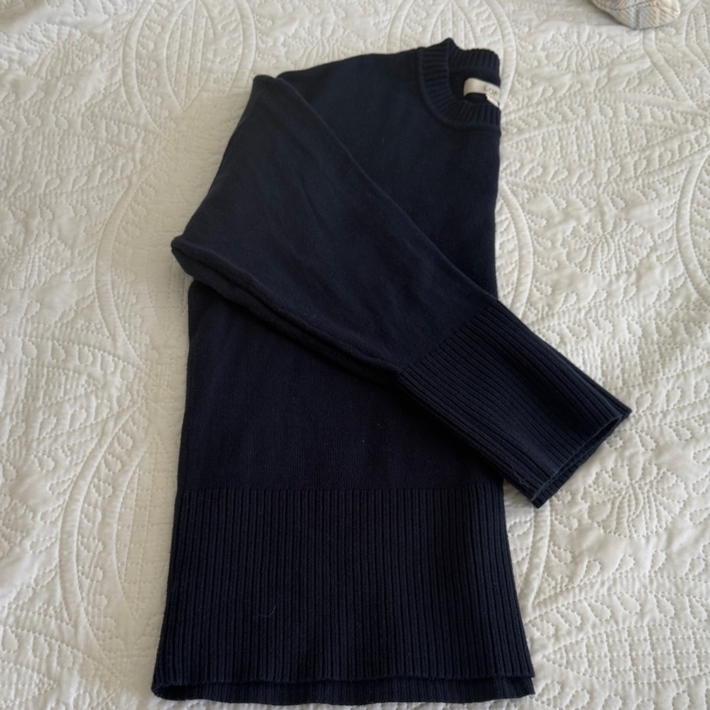LOFT Women’s Dark Blue Crewneck Sweater - Picture 6 of 11